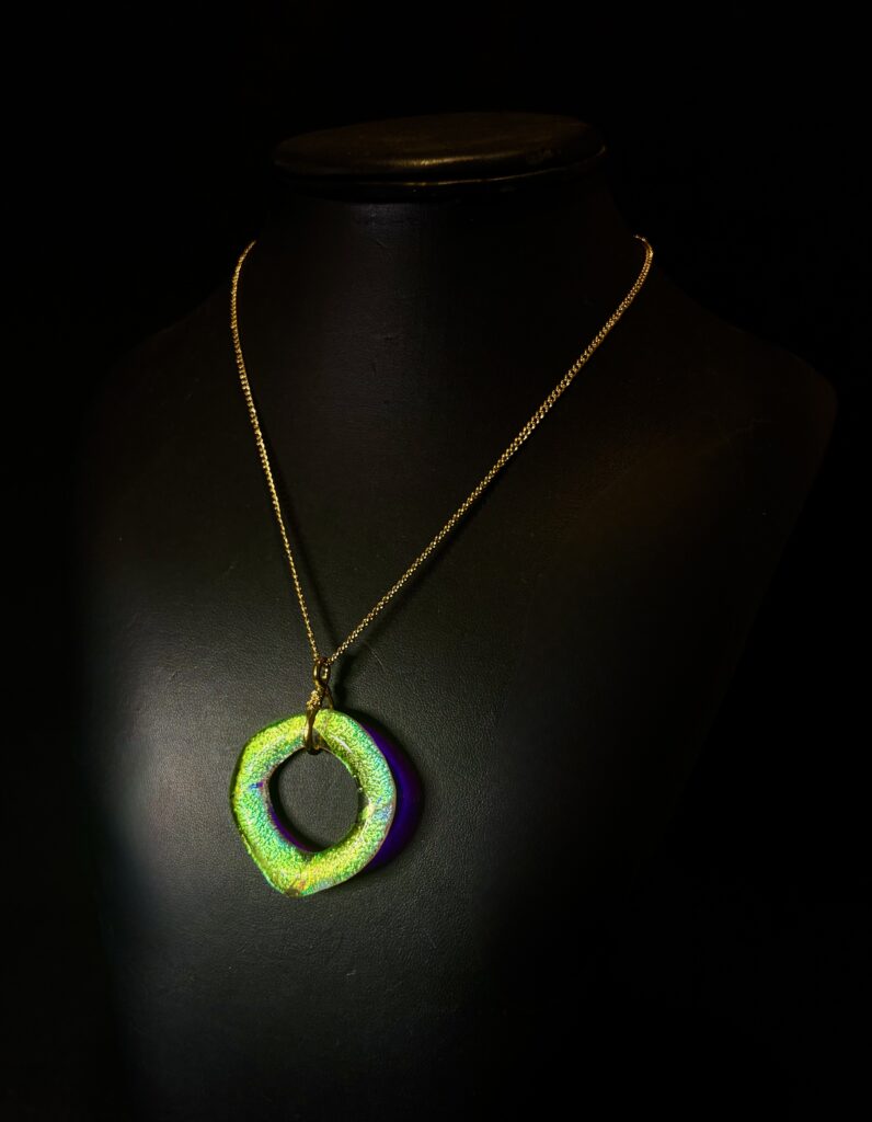 Pendant with Chain by Karen Puckett