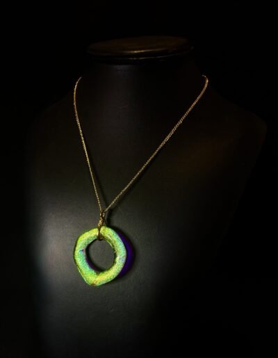 Pendant with Chain by Karen Puckett